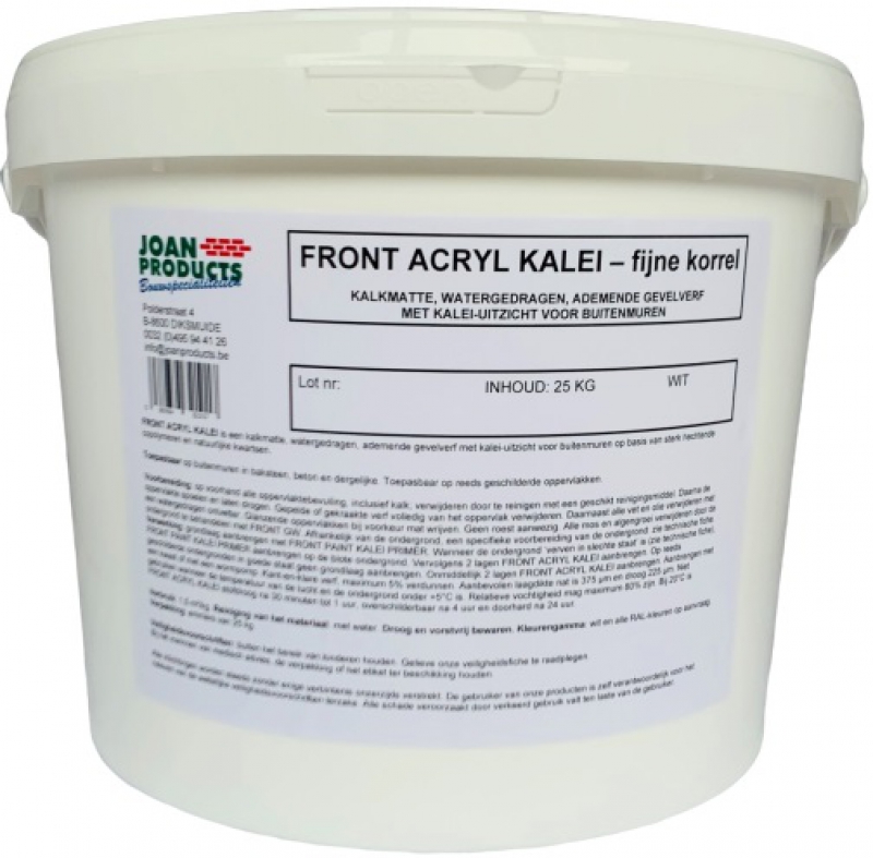 FRONT ACRYL KALEI Kaleiproducten - Joan Products